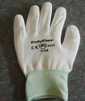ถุงมือพียู ถุงมือเซฟตี้ Gloves safety all flex